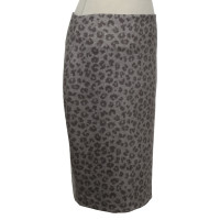 St. Emile skirt with leopard pattern