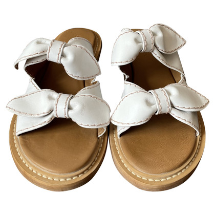See By Chloé Slippers/Ballerinas Leather in White