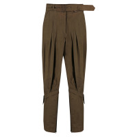Giorgio Armani Trousers Cotton in Brown