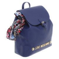 Moschino Love Rucksack in Blau