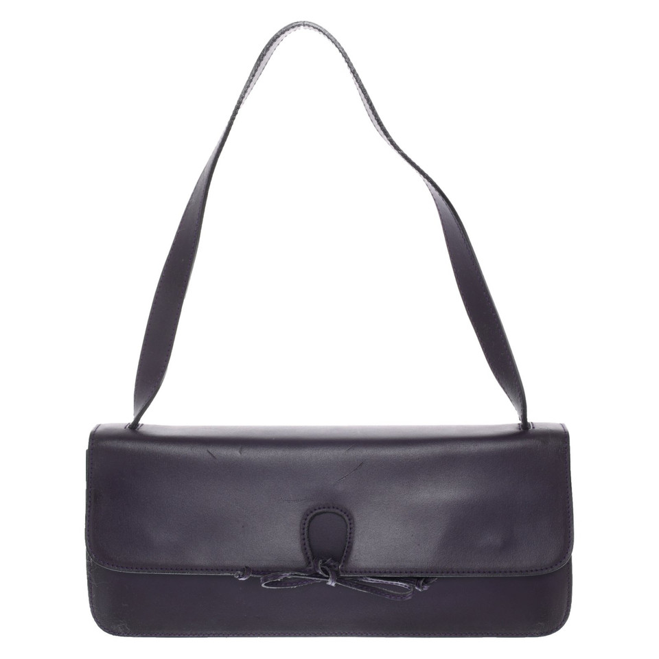 Furla Clutch Bag Leather in Violet