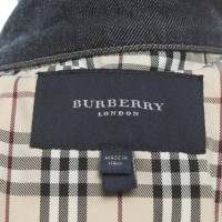 Burberry Jas/Mantel Denim in Blauw