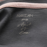 Marc Cain Robe en tricot rose / gris