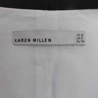 Karen Millen Zwarte jurk met details