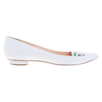 Rupert Sanderson Ballerinas in white