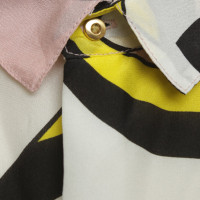 Diane Von Furstenberg Zijden blouse met kleurrijke patronen