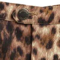 Moschino Animal print broek in beige / bruin