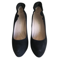 Le Silla  Pumps/Peeptoes Suede in Black