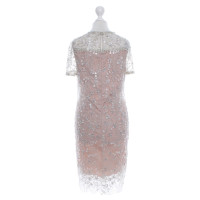 Jenny Packham Kanten jurk in nude