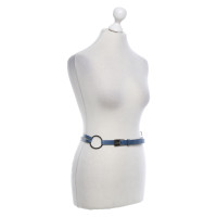 Christian Dior Belt Leather in Blue