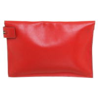 Victoria Beckham clutch in red
