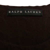 Ralph Lauren Kasjmier trui in bruine