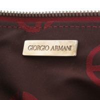 Giorgio Armani Sac à main en Cuir en Rouge