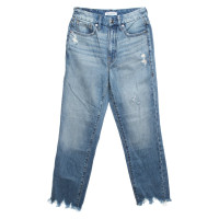 Good American Jeans aus Baumwolle in Blau