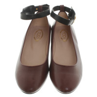 Tod's Ballerinas mit Fesselriemen