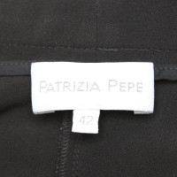 Patrizia Pepe Pantalon Paperbag en noir