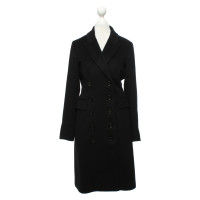 Burberry Prorsum Giacca/Cappotto in Lana in Nero