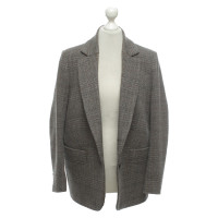 Bash Jacke/Mantel aus Wolle in Grau