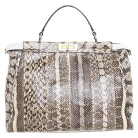 Fendi Peekaboo Bag en Cuir