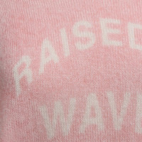 360 Sweater Kasjmier truien in roze / creme