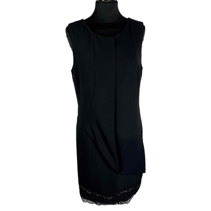 Armani Jeans Kleid aus Viskose in Schwarz