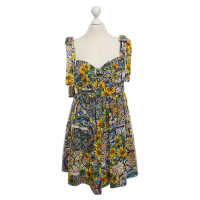 Dolce & Gabbana Bustier dress with floral print