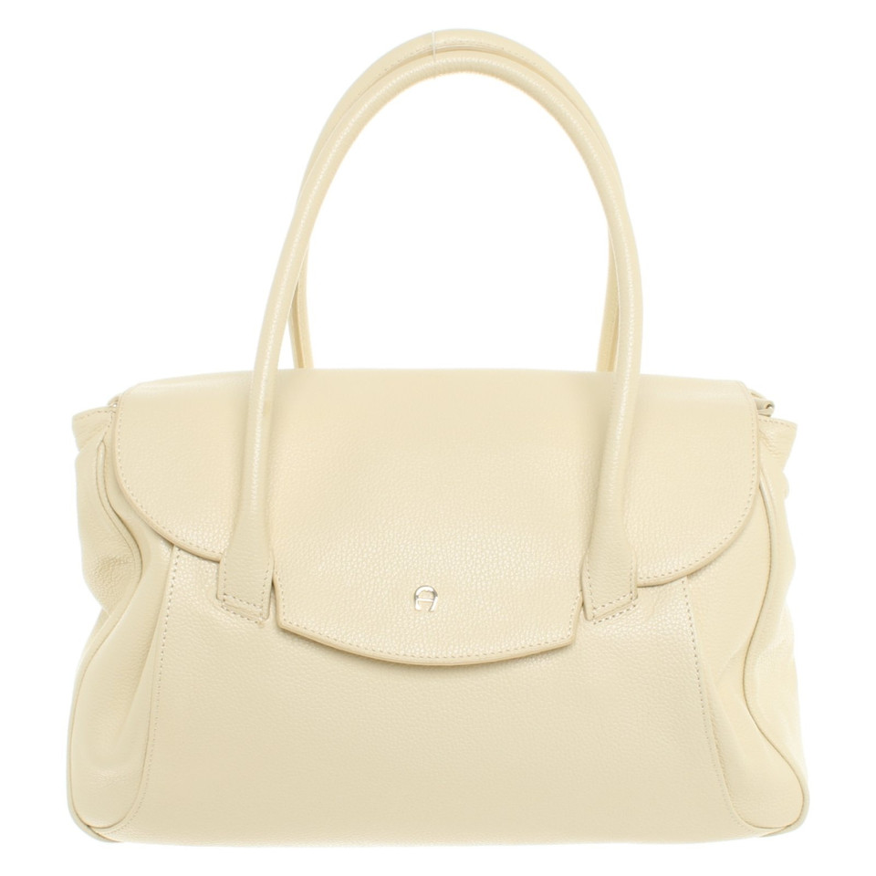 Aigner Handbag in cream white