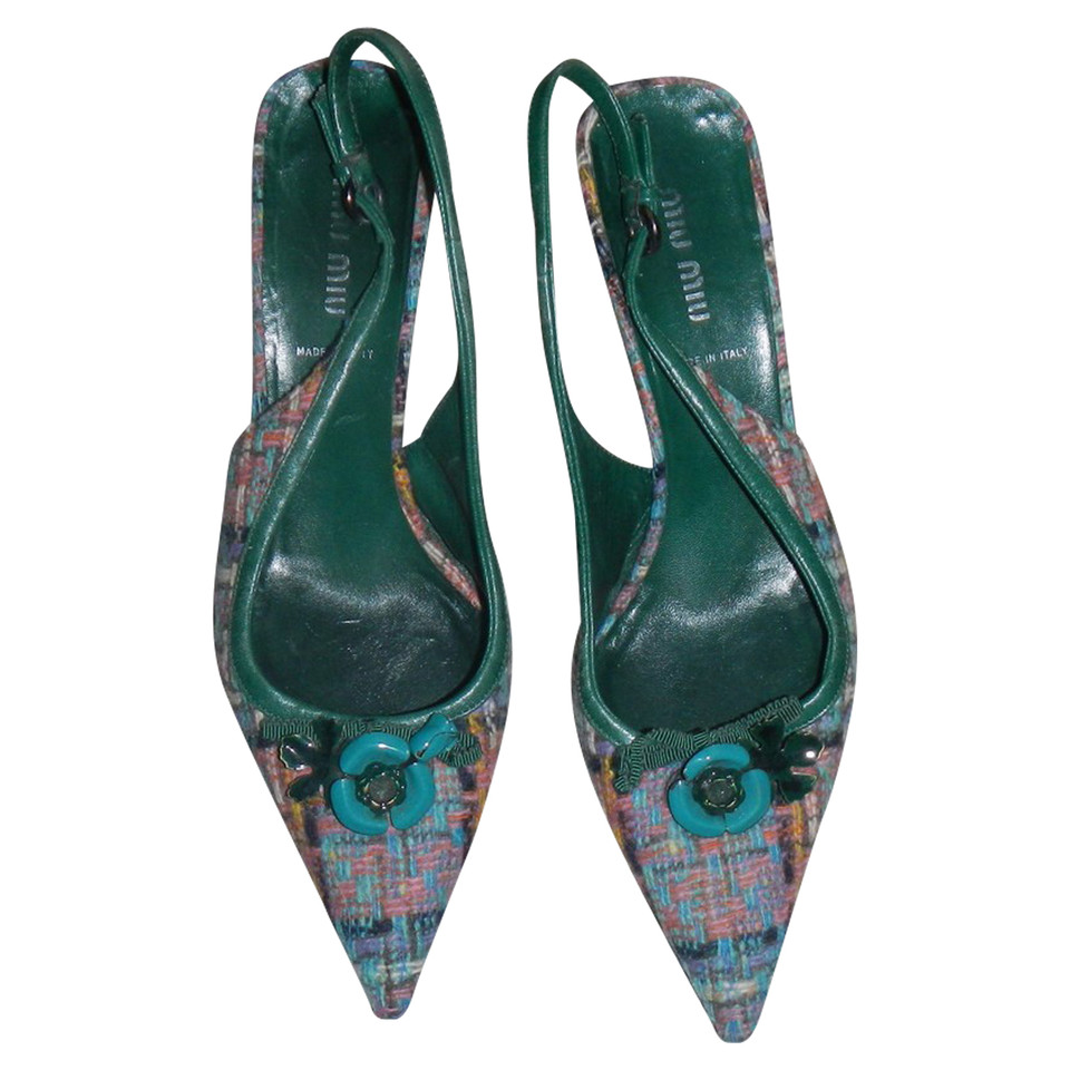 Miu Miu Slingback in multicolor