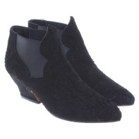 Acne Suede Ankle Boots in used look