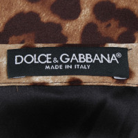 Dolce & Gabbana skirt in leopard look