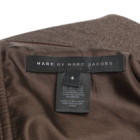 Marc By Marc Jacobs Dress Wool in Brown