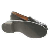 Church's Slipper/Ballerinas aus Leder in Schwarz