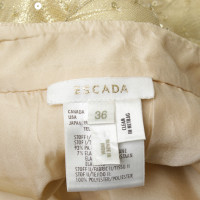 Escada Two-layer skirt in gold