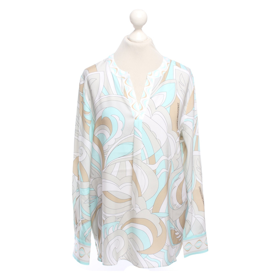 Herzen‘s Angelegenheit Silk blouse Pucci pattern Gr. 38