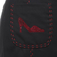 Moschino skirt with red details