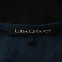 Luisa Cerano Shirt in Schwarz/Petrol