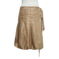 Luisa Cerano skirt in golden brown