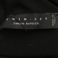 Twin Set Simona Barbieri Long sleeve dress in black
