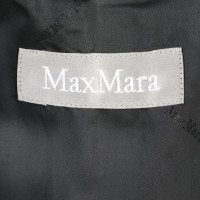 Max Mara Giacca/Cappotto in Lana in Nero