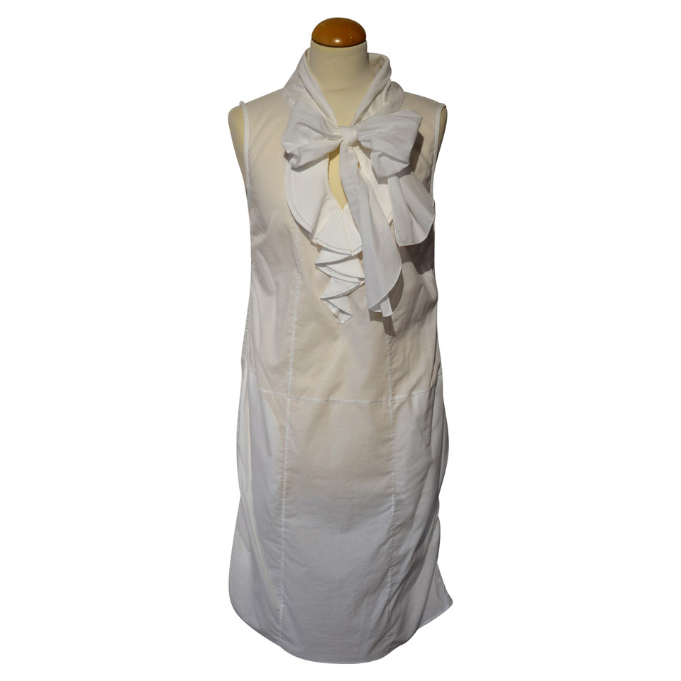 Marni Kleid aus Baumwolle in Weiß