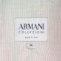 Armani Collezioni Blanc lin Blazer d'Armani