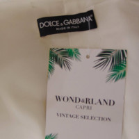 Dolce & Gabbana giacca bianca