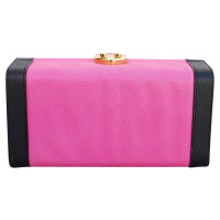 Prada Clutch aus Leder in Rosa / Pink