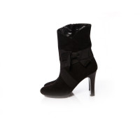 Dkny Suede boots with bow