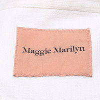 Other Designer Maggie Marilyn - cotton blazer in cream