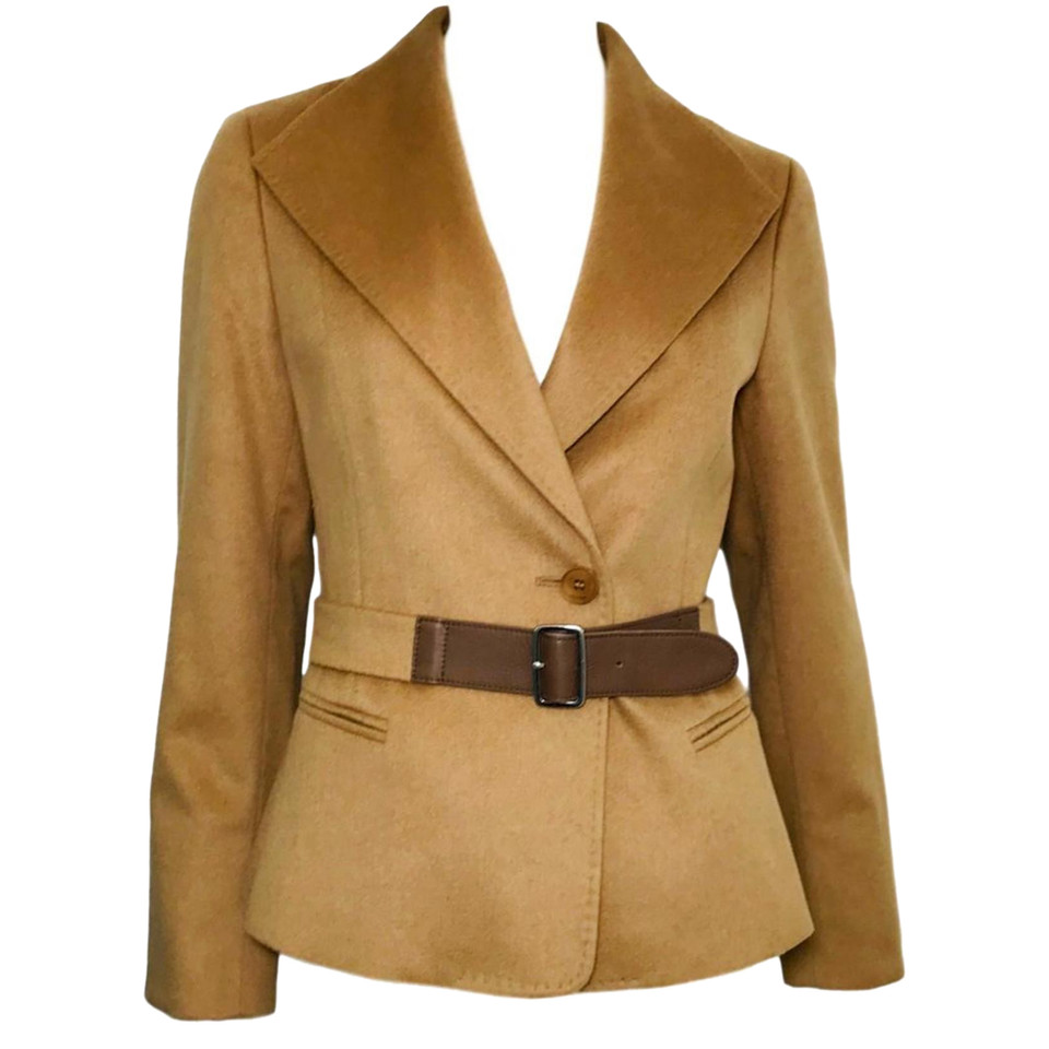 Max Mara Jacke/Mantel in Braun