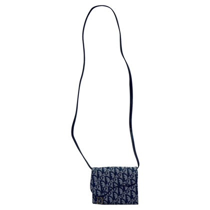 Christian Dior Saddle Bag en Coton en Bleu