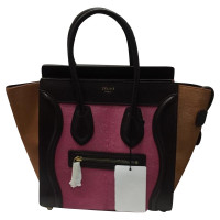 Céline Luggage Micro in Rosa / Pink