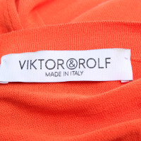 Viktor & Rolf Tricot en Coton en Orange