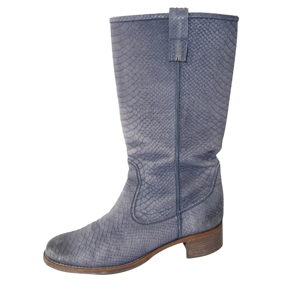 Kennel & Schmenger Boots Leather in Grey